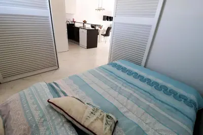 Cama o camas de una habitación en Casa del sur