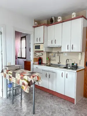 Una cocina o zona de cocina en Ático en Cabo de Gata