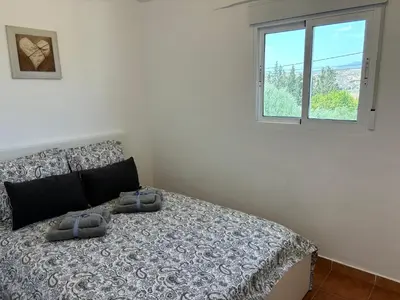 Cama o camas de una habitación en Casa Mica