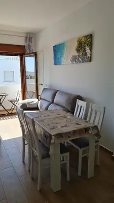 Zona de estar de Apartamentos Bahia Mar casa B
