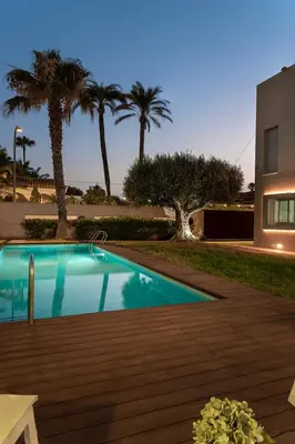 Piscina en o cerca de Villa Helios Aguadulce Almeria