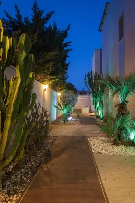 Jardín al aire libre en Villa Helios Aguadulce Almeria