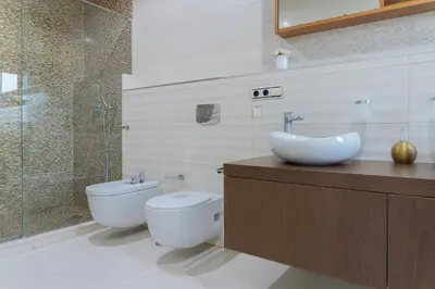 Un baño de Villa Helios Aguadulce Almeria