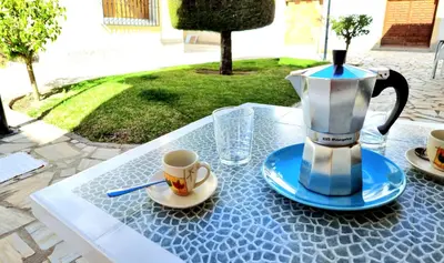 Utensilios para hacer té y café en Apartamento de 1 dormitorio Vera Coast Vera playa 550 m de la playa