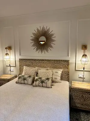 Cama o camas de una habitación en Apartamento Capi Premium Vera Costa