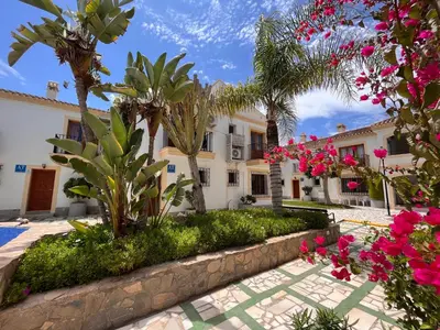 Jardín al aire libre en Apartamento Capi Premium Vera Costa