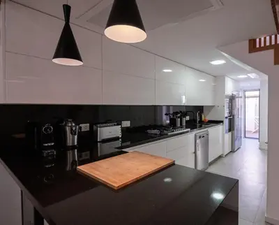 Una cocina o zona de cocina en Villa Serena