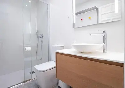 Un baño de Villa Serena
