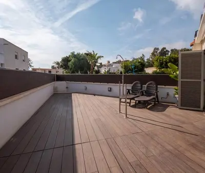 Un balcón o terraza de Villa Serena