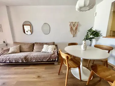 Zona de estar de Apartamento acogedor con vistas