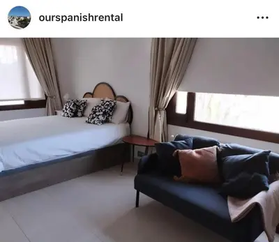 Cama o camas de una habitación en Villa Casa Queen