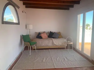 Cama o camas de una habitación en Villa Casa Queen