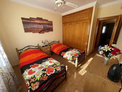Cama o camas de una habitación en Llanos del Peral - Zurgena - sleeps 6 - R092
