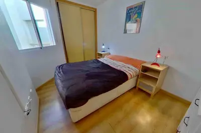 Cama o camas de una habitación en Casa Del Mar