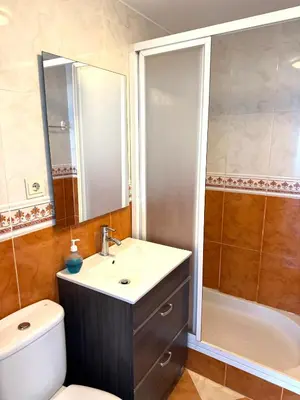 Un baño de Apartamento Con Vistas al Mar