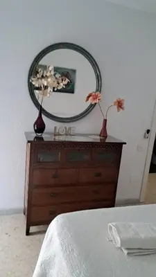 Cama o camas de una habitación en Aguadulce Beach