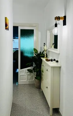 Una cocina o zona de cocina en Brisas del Mar Mediterráneo