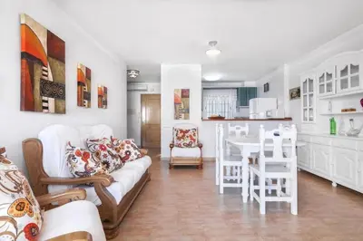 Una cocina o zona de cocina en Casa SolyMar - Indalmar SJ