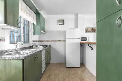 Una cocina o zona de cocina en Casa SolyMar - Indalmar SJ