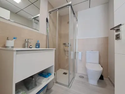 Un baño de Ático obra nueva Magna Vera- El Playazo