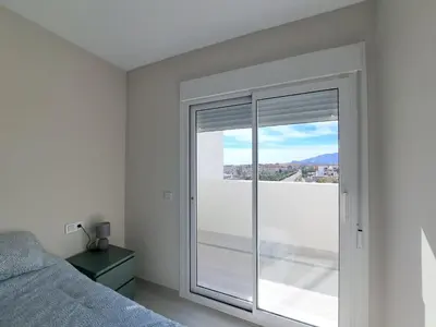 Un balcón o terraza de Ático obra nueva Magna Vera- El Playazo