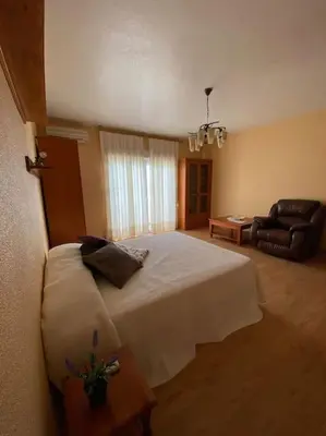 Cama o camas de una habitación en Casa Pepe