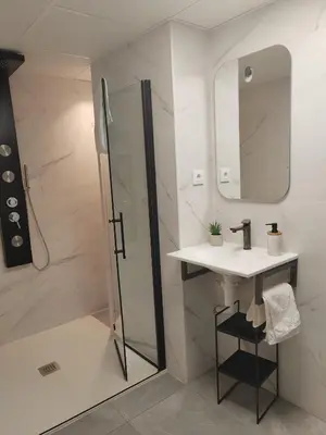 Un baño de Increible Loft en el Corazon de Lorca