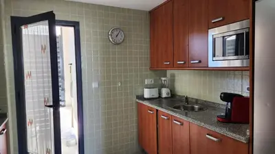 Una cocina o zona de cocina en Ático Lagomar