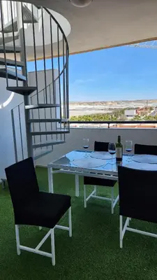 Un balcón o terraza de Ático Lagomar