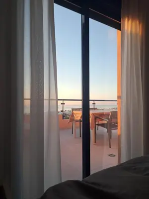 Cama o camas de una habitación en roomwithview casa marco