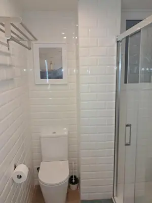 Un baño de Apartamento Playa Paseo Marítimo Almería
