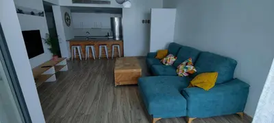 Zona de estar de Apartamento El dragoncillo del Cabo