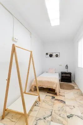 Cama o camas de una habitación en TrendyHomes San Sebastián