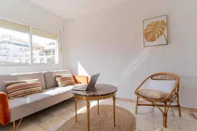 Zona de estar de TrendyHomes San Sebastián