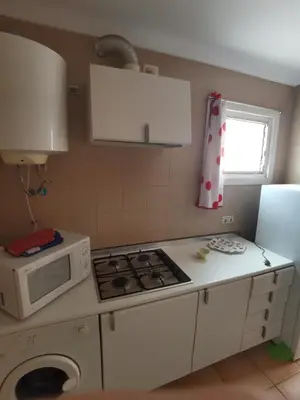Una cocina o zona de cocina en Apartamento El Palmeral 1ª línea