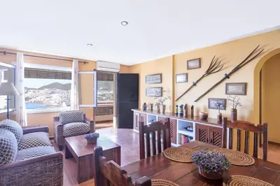 Zona de estar de Casa Las Salinas - San José
