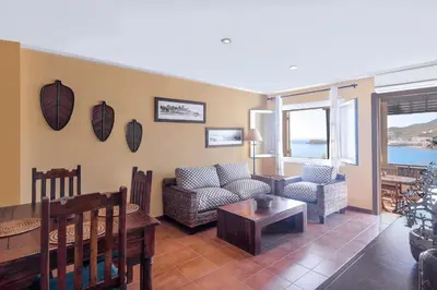Zona de estar de Casa Las Salinas - San José