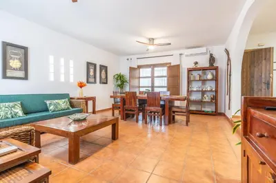 Zona de estar de Casa Piedra Galera - San José