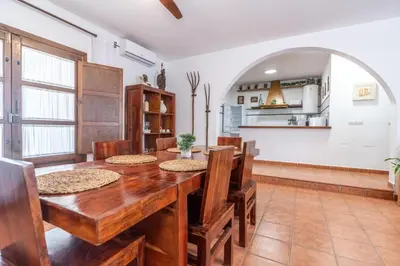 Una cocina o zona de cocina en Casa Piedra Galera - San José