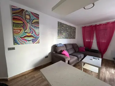 Zona de estar de La casita de Rocio
