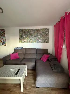 Zona de estar de La casita de Rocio