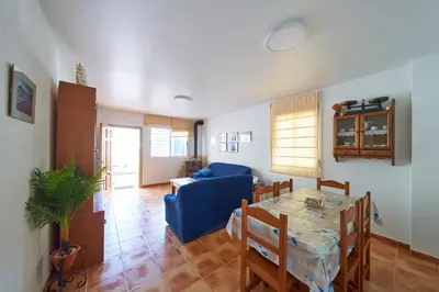 Zona de estar de Casa Juani