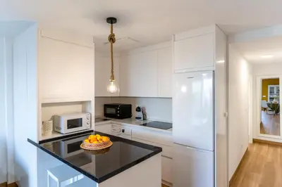 Una cocina o zona de cocina en Apartamento Buenavista Playa Sol R&R