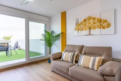 Zona de estar de Apartamento Buenavista Playa Sol R&R