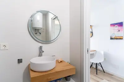 Un baño de Apartamento Studio al Mar R&R