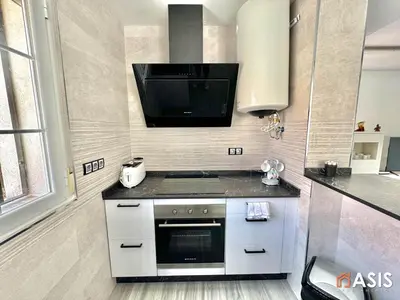 Una cocina o zona de cocina en Apartamaento Asis A