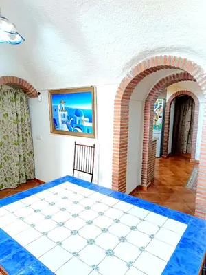 Cama o camas de una habitación en Casa Cueva The Exclusive Royal Andalusian Cave