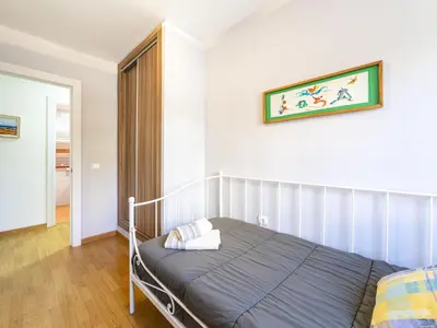 Cama o camas de una habitación en Apartment Torre Marfil by Interhome