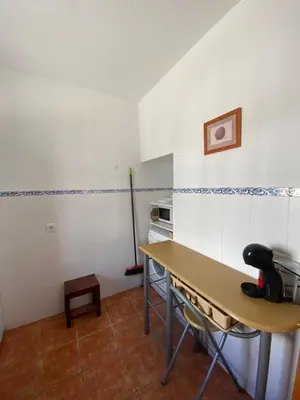 Una cocina o zona de cocina en Duplex Barbados Aguamarga