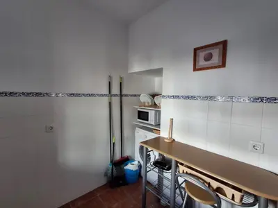 Una cocina o zona de cocina en Duplex Barbados Aguamarga